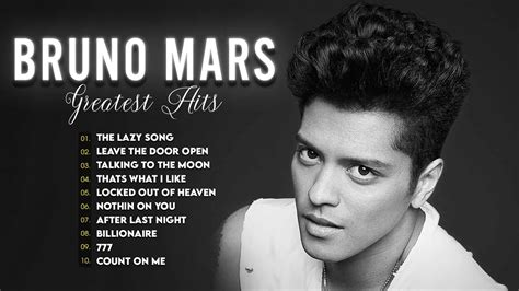 Bruno Mars Greatest Hits Bruno Mars Best Songs Playlist Top