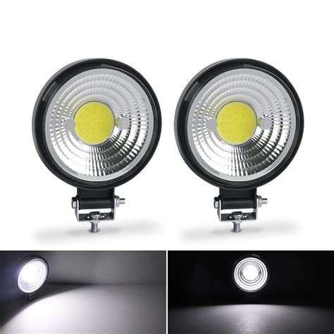 COB LED Trabalho Barra De Luz Nevoeiro L Mpada Para 4x4 Trator Holofote