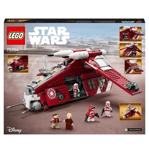 LEGO Star Wars 75354 Coruscant Guard Gunship Building Set | Smyths Toys UK