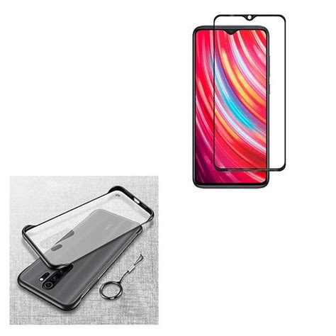 Kit Pel Cula De Vidro D Full Cover Capa Naked Bumper Xiaomi Redmi Note Pro Kuantokusta