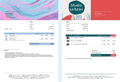 modeles de devis gratuits debitoor facturation