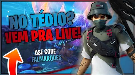 LIVE DE FORTNITE AO VIVO SALA PERSONALIZADA OUTFIT AO VIVO 4 SAFE