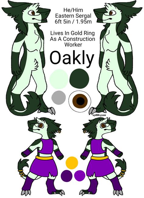 Oakly Ref Sheet By Anbpokeball On Deviantart