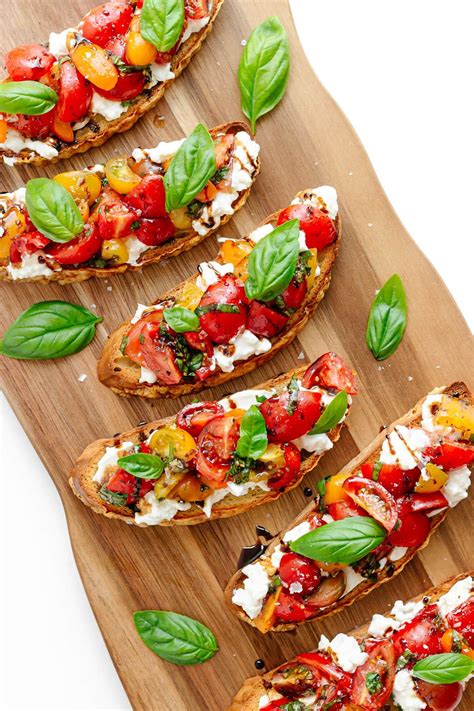 Burrata Bruschetta Recipe Burrata Bruschetta Recipe Summer