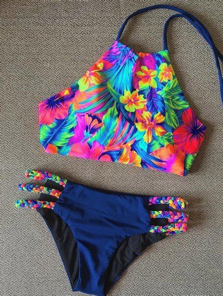 Fashion Sexy Printing Bikini Swimsuit Suit On Luulla