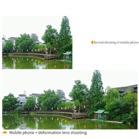 Phone Anamorphic Lens 133x 155x Wide Angle Smartphone Lens For Iphone