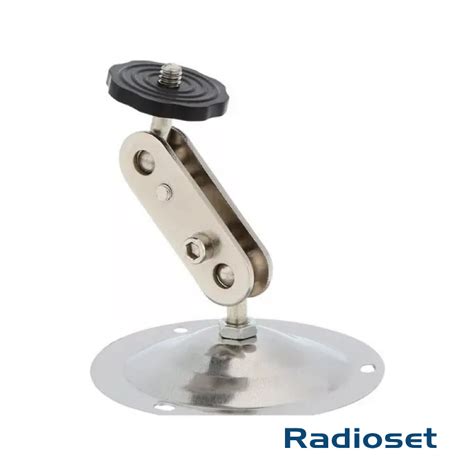 Soporte Para C Mara De Seguridad Articulado Cctv Met Lico Radioset