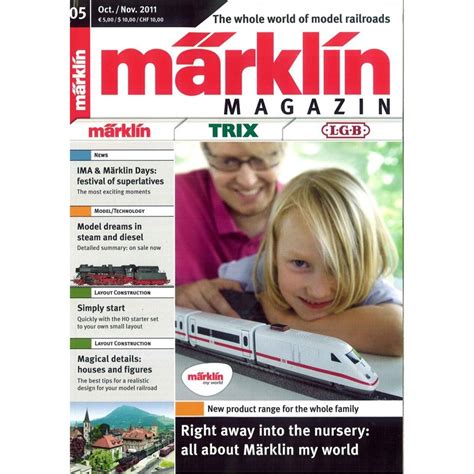 Märklin 173450 Märklin Magazin 52011 Engelska