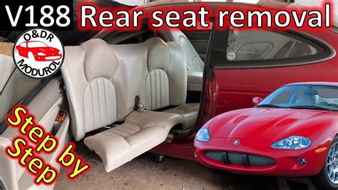 Jaguar XK8 Rear Seat Removal XKR X100 YouTube