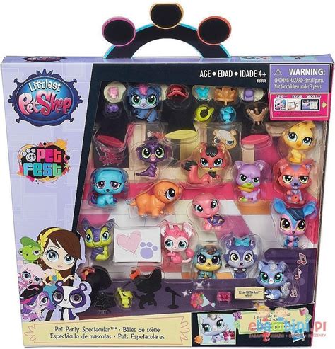 Hasbro Littlest Pet Shop 15 Zwierzaków Spectacular Figurki + Akcesoria ...