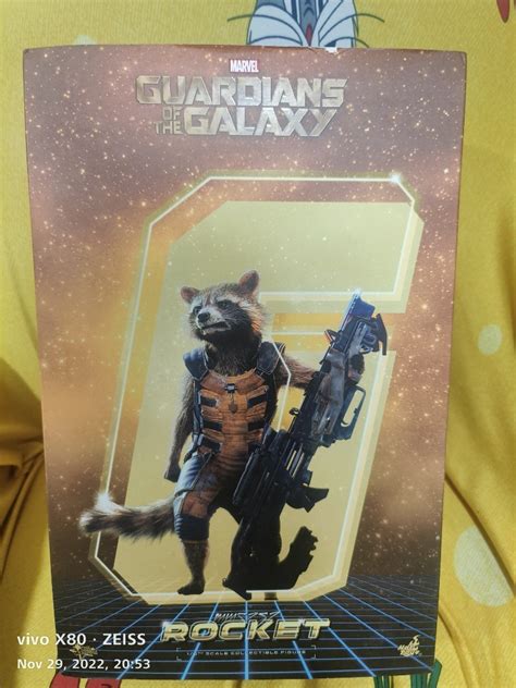 Hot Toys Rocket Raccoon Guardians Of The Galaxy Mib Hobbies Toys Toys Games On Carousell