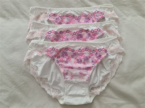 3 X Silky Bikini Panties From Japan Size 12 Aus Uk 6 US Etsy