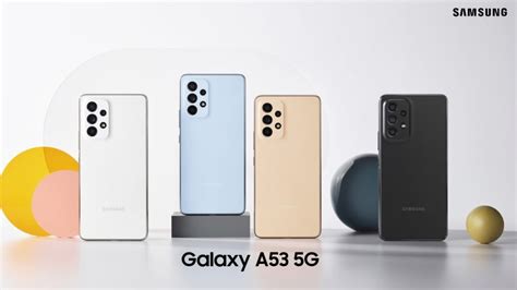 Galaxy A53 5G и Galaxy A33 5G: передовые мобильные функции для всех и ...
