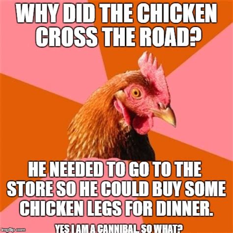 Anti Joke Chicken Meme Imgflip