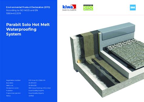 Parabit Solo Hot Melt Epd Bmi Group Uk Ltd Nbs Source