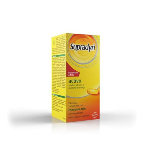 Supradyn Activo Comprimidos 384677 6 M Bayer vitaminico Farmacia Sagalés