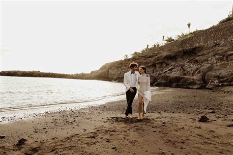 Canary Islands Destination Beach Wedding | Tenerife, Spain