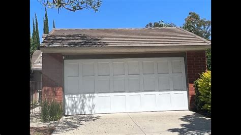 One Piece Garage Door Replacement In Irvine Ca Socal Garage Door