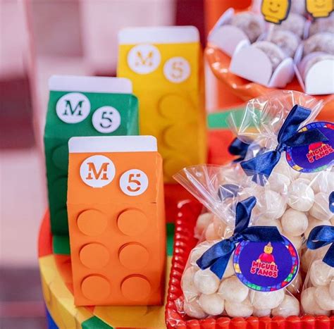 Lembrancinha Lego - Caixa Milk Lembrancinha Personalizada Lego / Festa 20 Und | Elo7