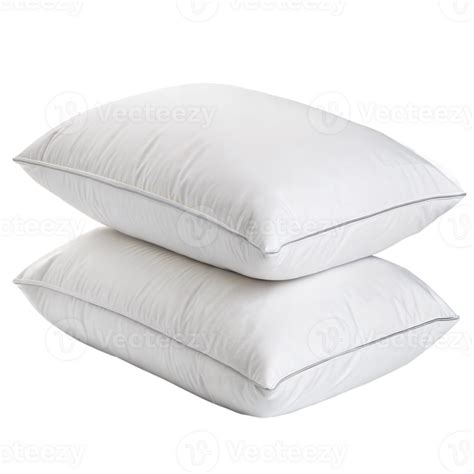 White Pillow Isolated On Transparent Background 56614718 Png