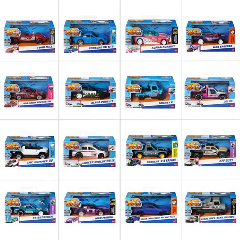 Hot Wheels Pull Back Speeders In Scale Assorted Big W