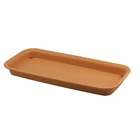 מוצר 12 Inch Plastic Rectangular Planter Tray Flower Pot Saucer