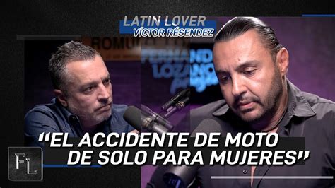 As Fue El Accidente De Moto De Solo Para Mujeres Latin Lover Youtube