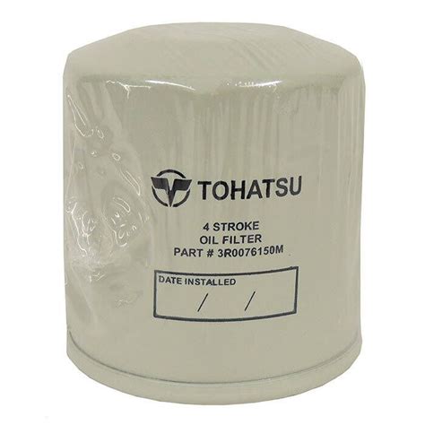 Tohatsu Nissan Mercury Outboard Motor OEM Replacement Oil Filter