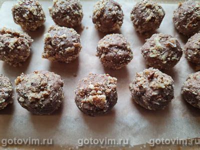 Домашние конфеты из сухого молока с орехами. Рецепт с фото