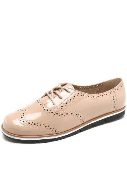 Oxford Moleca Perfuros Nude Compre Agora Dafiti Brasil