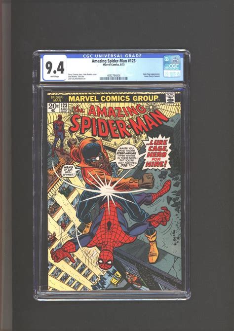 Amazing Spider Man Cgc Luke Cage App Gwen Stacy S Funeral