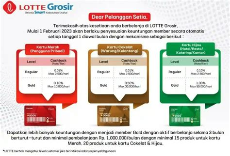 Keuntungan Member Pelanggan Setia Lotte Grosir 2023 Informasi Promo Harga Diskon