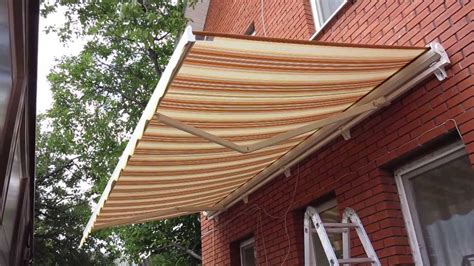 Маркиза монтаж. - YouTube