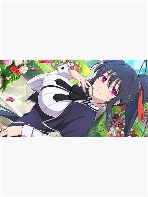 Cute Himejima Akeno Sexy Tits Hot Boobs High School DxD Ecchi Lewd Hentai Girl Mouse Pad For
