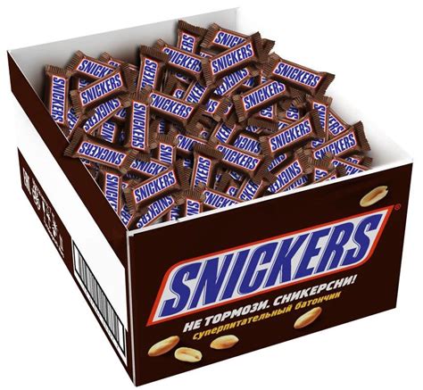 Конфеты Snickers Mini шоколадные купить с доставкой по Москве, цены в ...