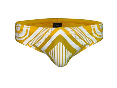 Marcuse Mecha Bikini Swimwear Papaya DealByEthan Sexy Men S Fashion