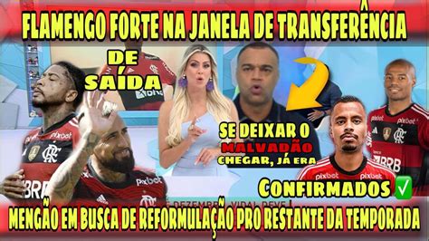 RENATA FAN E DENILSON RASGAM ELOGIOS AO FLAMENGO E CONFIRMAM POSSIVEL