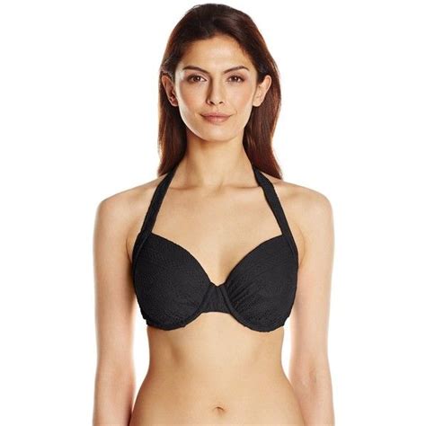 Kenneth Cole Reaction Women S Suns Out Crochet Buns D Cup Bikini Top