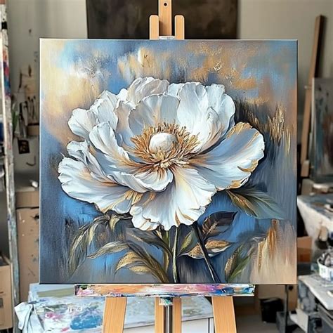 Картина "Нежное вдохновение" передает очарование природы через нежные ...