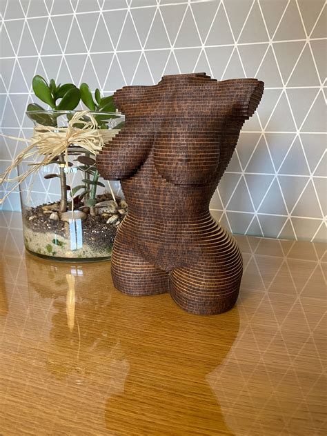 Svg Dxf Pdf File Nude Woman Statue Etsy