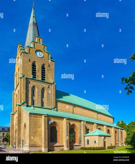 Saint Nicholas Church In Swedish Town Halmstad Stock Photo Alamy