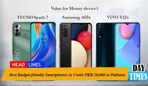 Best Budget Friendly Smartphones Under PKR 20 000 In Pakistan