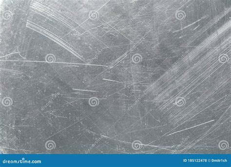 Vintage Texture Of Iron Plate Dents And Scrapes On Metal Surface
