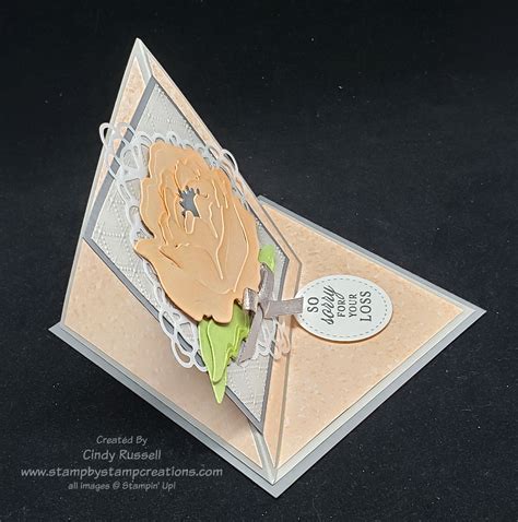 Fun Folds Twisted Easel Card Stamp By Stamp Creations