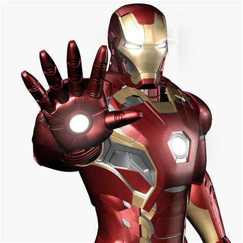 Iron Man Mark 45 | CGTrader