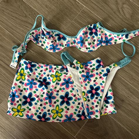 Blackbough Swim Bikini Skirt Practically Brand Depop
