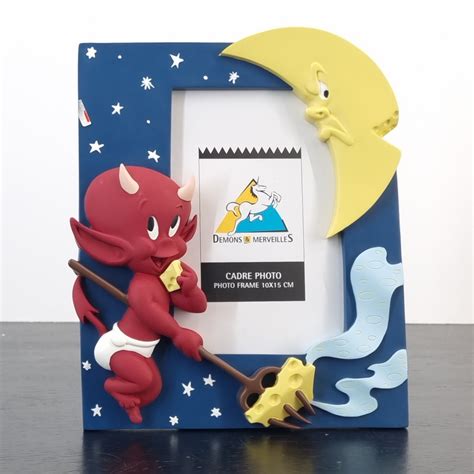 Vintage Hot Stuff Photo Frame Demons Merveilles