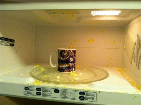 Hard Boiled Egg Microwave Explosion