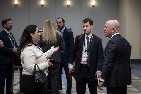 DHS Secretary Alejandro Mayorkas Participates In A Panel Discussion