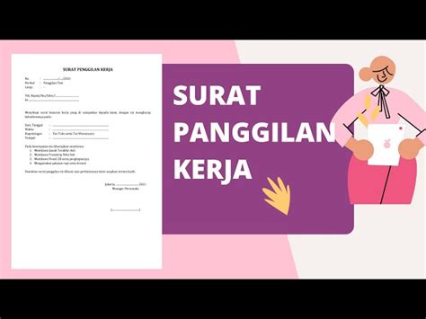 Contoh Surat Panggilan Interview Yang Menarik Dan Profesional Template Cv Word Profesional